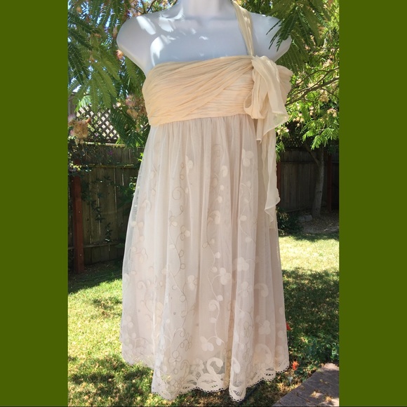 BCBGMaxAzria Dresses & Skirts - BCBG MaxAzria • Chiffon One Shoulder Dress